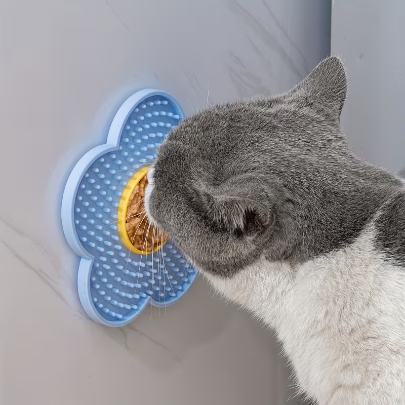 Flower Silicone Lick Mat + Slow Feeder