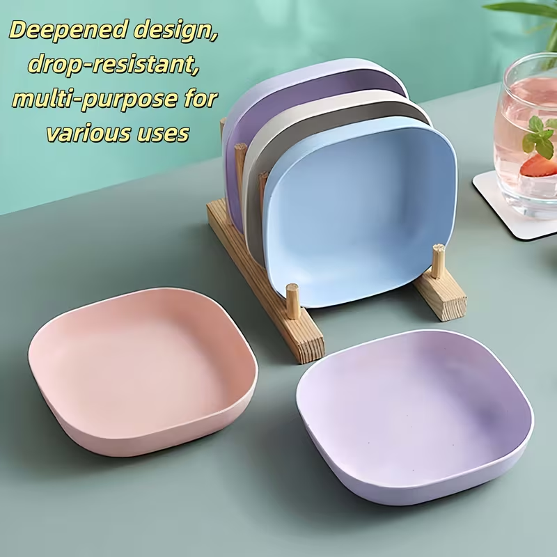 Pastel Bowls Set + Storage Base (10-Pack)