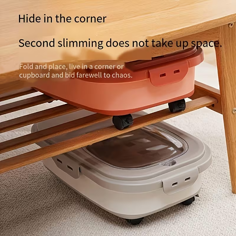 Foldable Airtight Pet Food Bin (30 lb)