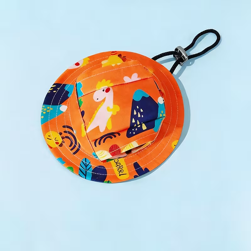 5-Pack Printed Pet Bucket Hats