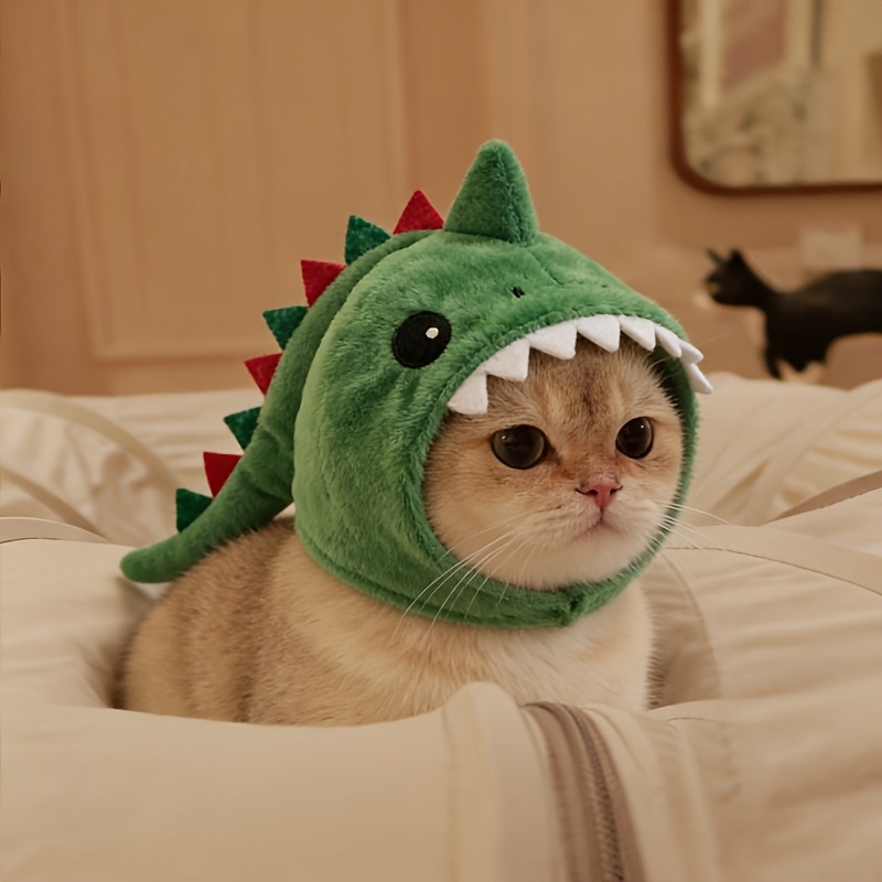 Cute Dinosaur Headband for Cats