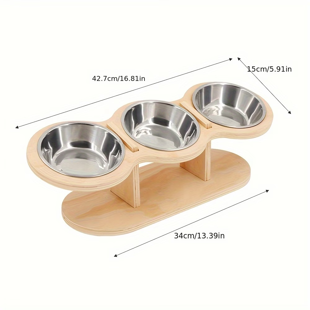 Raised Stainless Steel Bowl