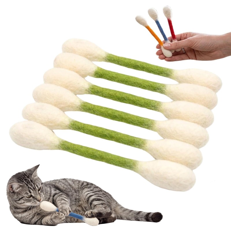 3-Pack Enormous Swab Cat Toys